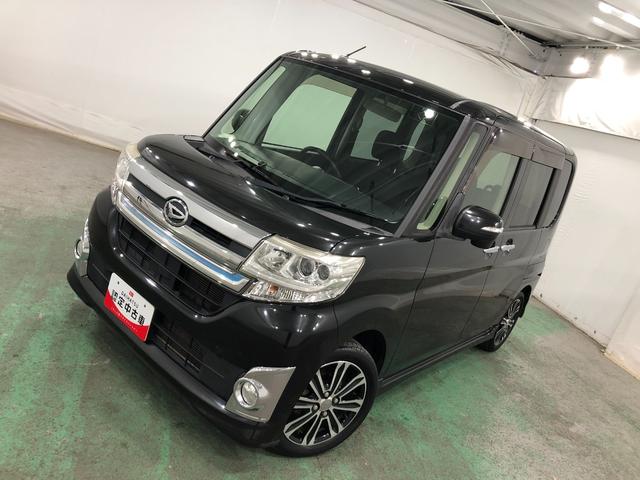 タントカスタムＲＳ　走行５４１１０キロ／車検整備付／後席モニター一年保証・走行距離無制限走行５４１１０キロ　フルセグナビ　ブルートゥース　バックカメラ　後席モニター　ＤＶＤ　ＥＴＣ　オートライト　ＬＥＤヘッドライト　両側電動スライドドア（埼玉県）の中古車
