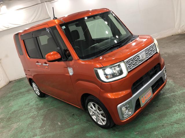 ウェイクL SA 走行98580キロ/車検整備付/ナビ一年保証・走行距離無制限 走行98580キロ フルセグナビ ブルートゥース サイドエアバック オートライト LEDヘッドライト ベンチシート 片側電動スライドドア(埼玉県)の中古車