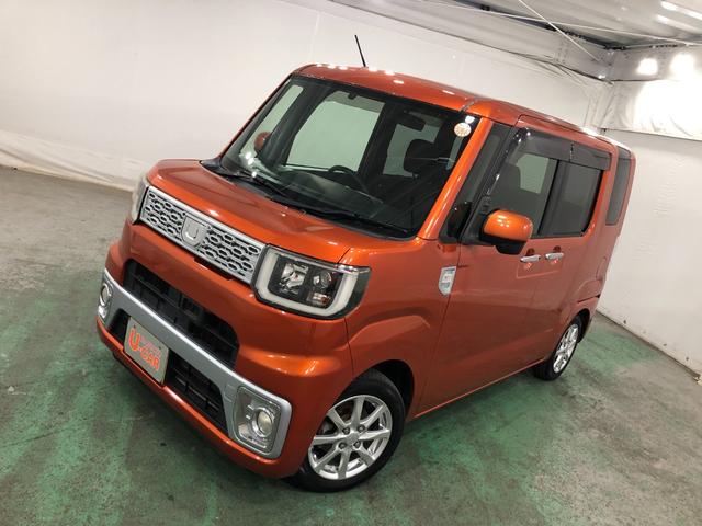 ウェイクL SA 走行98580キロ/車検整備付/ナビ一年保証・走行距離無制限 走行98580キロ フルセグナビ ブルートゥース サイドエアバック オートライト LEDヘッドライト ベンチシート 片側電動スライドドア(埼玉県)の中古車