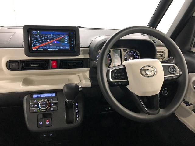 ムーヴキャンバスストライプスGターボ 走行9950キロ/新品ナビ/ドラレコ1年保証距離無制限 走行距離9950キロ フルセグナビ バックカメラ ドラレコ 純正マット サイドエアバッグ LEDヘッドランプ アイドリングストップ シートヒーター 両側電動スライドドア キーフリー(埼玉県)の中古車