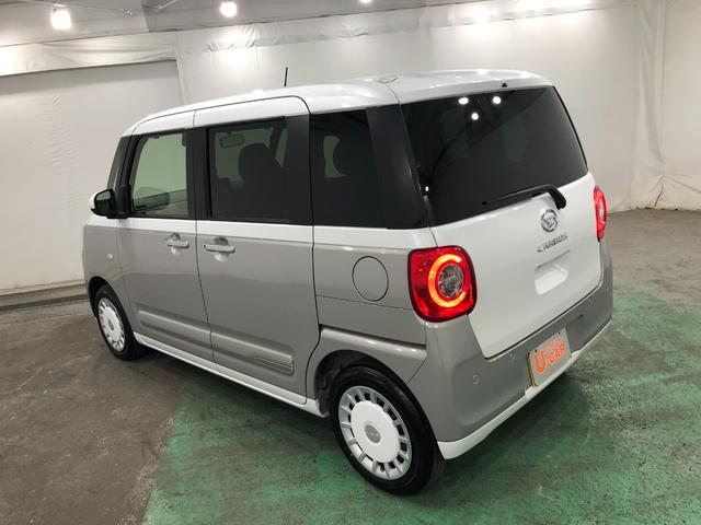 ムーヴキャンバスストライプスGターボ 走行9950キロ/新品ナビ/ドラレコ1年保証距離無制限 走行距離9950キロ フルセグナビ バックカメラ ドラレコ 純正マット サイドエアバッグ LEDヘッドランプ アイドリングストップ シートヒーター 両側電動スライドドア キーフリー(埼玉県)の中古車