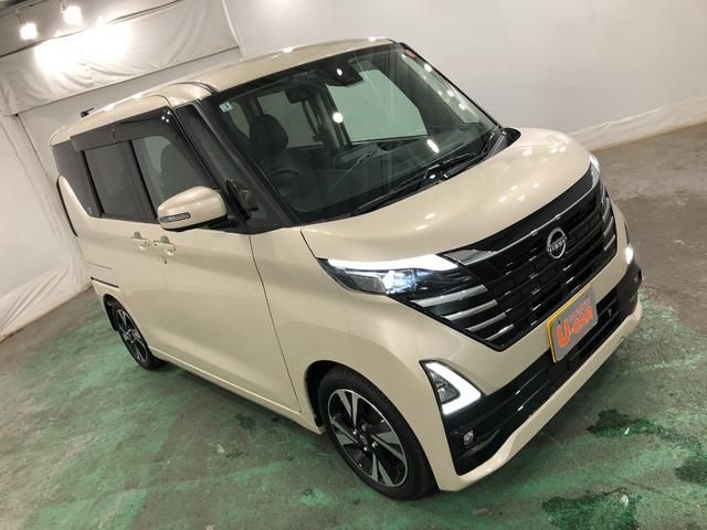 ルークスハイウェイスター Gターボプロパイロットエディション ナビ走行距離3118キロ フルセグナビ 全周囲カメラ ブルートゥース ドラレコ 純正マット サイドエアバッグ LEDヘッドランプ アイドリングストップ シートヒーター 両側電動スライドドア キーフリー(埼玉県)の中古車