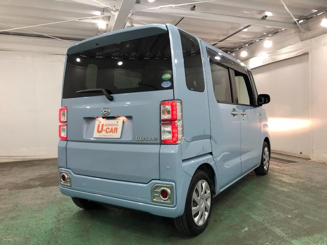 ウェイクＤ　ＳＡIII　走行５９７１５キロ／車検整備付／雹害／ナビ一年保証・走行距離無制限　走行５９７１５キロ　フルセグナビ　ブルートゥース　バックカメラ　ドラレコ　ベンチシート　アイドリングストップ（埼玉県）の中古車