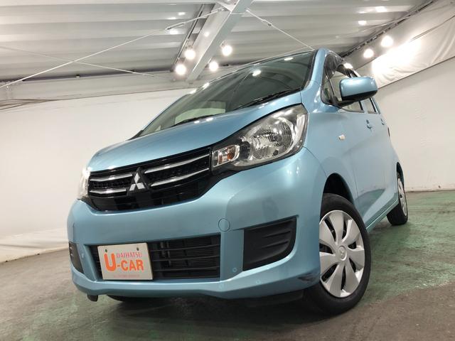 ｅＫワゴンＥ　走行８９７５０キロ／タイヤ４本交換／シートヒーター一年保証・走行距離無制限　走行８９７５０キロ　ワンセグナビ　助手席エアバック　純正カーペットマット　ＤＶＤ　シートヒーター（埼玉県）の中古車