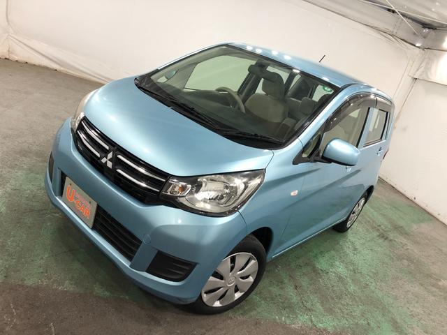 ｅＫワゴンＥ　走行８９７５０キロ／タイヤ４本交換／シートヒーター一年保証・走行距離無制限　走行８９７５０キロ　ワンセグナビ　助手席エアバック　純正カーペットマット　ＤＶＤ　シートヒーター（埼玉県）の中古車