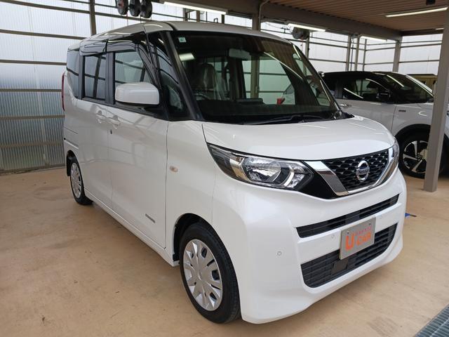 ルークスＳ　走行距離４１８３０キロ　ナビゲーション　両側スライドドア１年保証・走行距離無制限　新車保証継承　キーレスエントリー　アイドリングストップ　前席ベンチシート　電動格納ドアミラー（埼玉県）の中古車