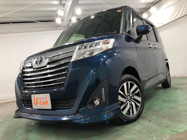 ルーミーカスタムG 走行26240キロ/フルセグナビ/ドラレコ1年保証距離無制限 走行距離26240キロ フルセグナビ パノラマモニター ブルートゥース ドラレコ 純正マット サイドエアバッグ LEDヘッドランプ アイドリングストップ 両側電動スライドドア(埼玉県)の中古車