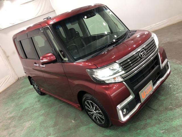 タントカスタムX トップエディションSA3 ワンオーナー 禁煙車一年保証・走行距離無制限 走行65770キロ ワンオーナー 禁煙車 フルセグナビ ブルートゥース バックカメラ DVD オートライト LEDヘッドライト 片側電動スライドドア(埼玉県)の中古車