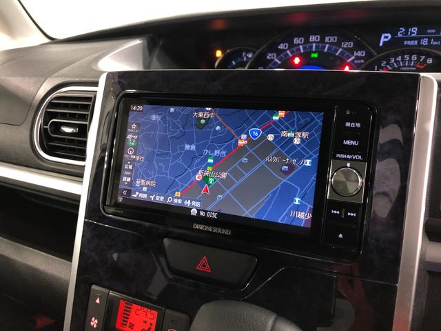 タントカスタムX トップエディションSA3 ワンオーナー 禁煙車一年保証・走行距離無制限 走行65770キロ ワンオーナー 禁煙車 フルセグナビ ブルートゥース バックカメラ DVD オートライト LEDヘッドライト 片側電動スライドドア(埼玉県)の中古車