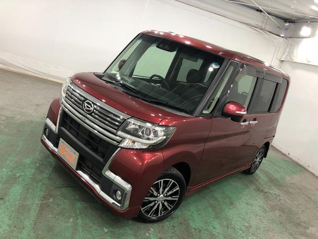 タントカスタムX トップエディションSA3 ワンオーナー 禁煙車一年保証・走行距離無制限 走行65770キロ ワンオーナー 禁煙車 フルセグナビ ブルートゥース バックカメラ DVD オートライト LEDヘッドライト 片側電動スライドドア(埼玉県)の中古車