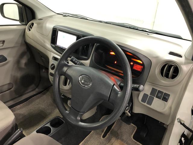 ミライースL 走行73839キロ/車検整備付/TVレスナビ禁煙車 点検記録簿あり 一年保証・走行距離無制限 走行73839キロ 運転席助手席エアバック 純正カーペットマット アイドリングストップ キーレス ホイールキャップ(埼玉県)の中古車