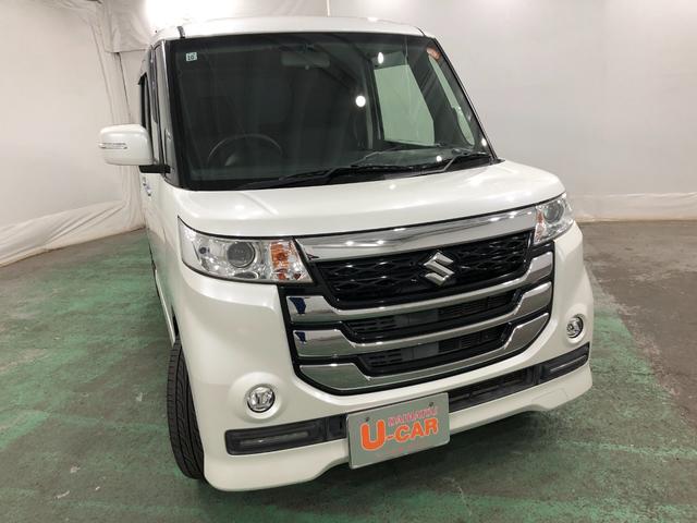 スペーシアカスタムＺターボ　走行５４４０６キロ／シートヒーター／フルセグナビ１年保証距離無制限　走行距離５４４０６キロ　フルセグナビ　バックカメラ　ブルートゥース　純正マット　ＬＥＤヘッドランプ　シートヒーター　両側電動スライドドア（埼玉県）の中古車