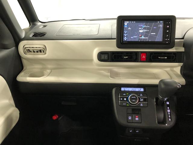 ムーヴキャンバスストライプスGターボ 走行18648キロ/ナビ/ドラレコ一年保証・走行距離無制限 18648キロ フルセグナビ 全周囲カメラ ドラレコ ブルートゥース クリアランスソナー 両側電動スライドドア シートヒーター LEDヘッドライト(埼玉県)の中古車