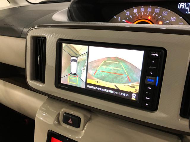 ムーヴキャンバスXホワイトアクセントリミテッド SAIII一年保証・走行距離無制限走行34453キロ フルセグナビ ブルートゥース 全周囲カメラ ドラレコ サイドエアバック オートライト ベンチシート 両側電動スライドドア(埼玉県)の中古車