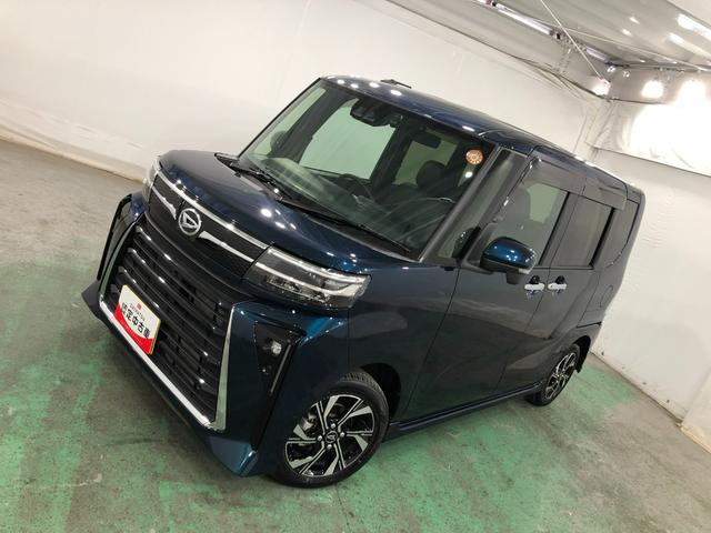 タントカスタムX 走行7366キロ/純正フルセグナビ/ドラレコ1年保証距離無制限 走行距離7366キロ 純正フルセグナビ パノラマモニター ドラレコ 純正マット サイドエアバッグ LEDヘッドランプ アイドリングストップ シートヒーター 両側電動スライドドア(埼玉県)の中古車