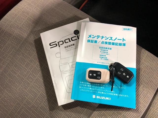 スペーシアハイブリッドX 走行45312キロ/ナビ/ドラレコ一年保証・走行距離無制限走行45312キロ フルセグナビ 全周囲カメラ ドラレコ クリアランスソナー LEDヘッドライト シートヒーター 両側電動スライドドア(埼玉県)の中古車