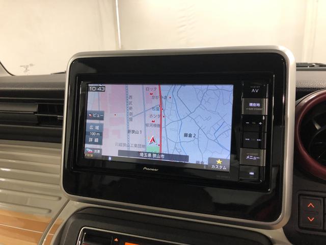 スペーシアハイブリッドX 走行45312キロ/ナビ/ドラレコ一年保証・走行距離無制限走行45312キロ フルセグナビ 全周囲カメラ ドラレコ クリアランスソナー LEDヘッドライト シートヒーター 両側電動スライドドア(埼玉県)の中古車