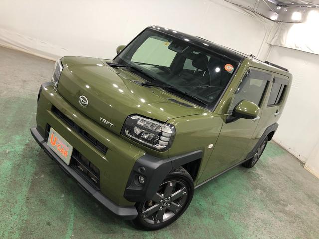 タフトＧターボ　走行６７９０９キロ／４ＷＤ／ナビ／バックカメラ一年保証・走行距離無制限　走行６７９０９キロ　フルセグナビ　ブルートゥース　バックカメラ　クリアランスソナー　オートライト　オートマチックハイビーム　ＬＥＤヘッドライト　シートヒーター（埼玉県）の中古車
