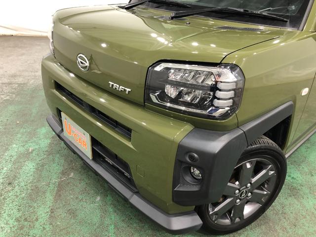 タフトＧターボ　走行６７９０９キロ／４ＷＤ／ナビ／バックカメラ一年保証・走行距離無制限　走行６７９０９キロ　フルセグナビ　ブルートゥース　バックカメラ　クリアランスソナー　オートライト　オートマチックハイビーム　ＬＥＤヘッドライト　シートヒーター（埼玉県）の中古車