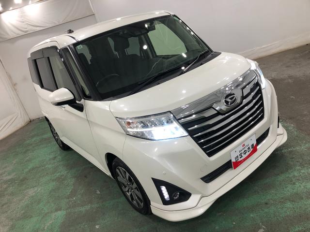 トールカスタムG ターボSA3 走行34508キロ/ナビ/ドラレコ一年保証・走行距離無制限走行34508キロ フルセグナビ バックカメラ ドラレコ クリアランスソナー オートライト LEDヘッドライト 両側電動スライドドア(埼玉県)の中古車