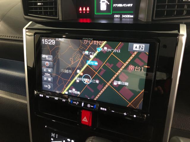 トールカスタムG ターボSA3 走行34508キロ/ナビ/ドラレコ一年保証・走行距離無制限走行34508キロ フルセグナビ バックカメラ ドラレコ クリアランスソナー オートライト LEDヘッドライト 両側電動スライドドア(埼玉県)の中古車