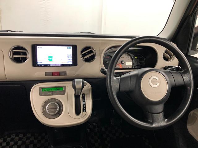 ミラココアココアプラスX 走行59082キロ/車検整備付/ナビ一年保証・走行距離無制限 走行59082キロ ワンセグナビ DVD 助手席エアバック 純正カーペットマット アイドリングストップ ベンチシート(埼玉県)の中古車