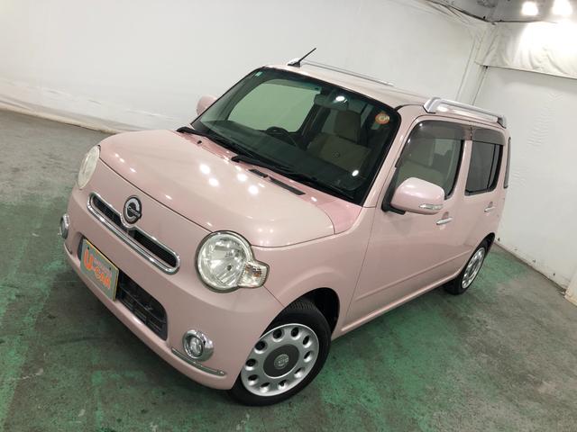 ミラココアココアプラスX 走行59082キロ/車検整備付/ナビ一年保証・走行距離無制限 走行59082キロ ワンセグナビ DVD 助手席エアバック 純正カーペットマット アイドリングストップ ベンチシート(埼玉県)の中古車