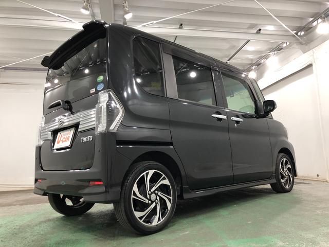 タントカスタムＲＳ　トップエディションＶＳ　ＳＡIII一年保証・走行距離無制限　走行１０６２９２キロ　タイヤ４本交換　フルセグナビ　ブルートゥース　全周囲カメラ　ドラレコ　オートライト　ＬＥＤヘッドランプ　シートヒーター　両側スライドドア（埼玉県）の中古車