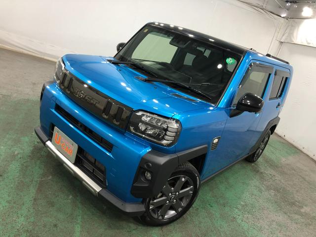 タフトGターボ 車検整備付/走行76135キロ/純正ナビ/ドラレコ1年保証距離無制限 走行距離76135キロ 純正フルセグナビ パノラマモニター ドラレコ 純正マット サイドエアバッグ LEDヘッドランプ アイドリングストップ シートヒーター オート格納式ドアミラー(埼玉県)の中古車