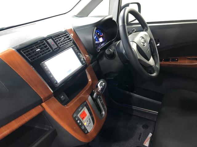 ムーヴカスタムＸリミテッド　走行８４９３７キロ／ナビ／バックカメラ一年保証・走行距離無制限走行８４９３７キロ　ワンセグナビ　バックカメラ　オートライト　ＬＥＤヘッドライト　アイドリングストップ　ベンチシート（埼玉県）の中古車