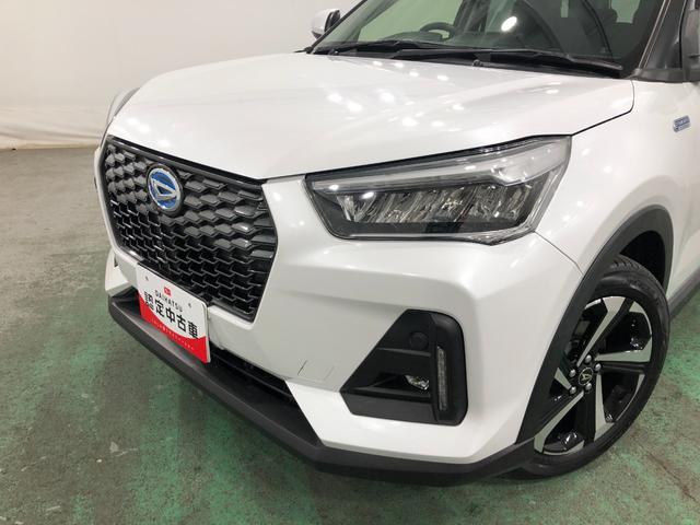 ロッキープレミアムＧ　ＨＥＶ　走行３７６８６キロ／ナビ／ドラレコ一年保証・走行距離無制限走行３７６８６キロ　フルセグナビ　ブルートゥース　全周囲カメラ　ＥＴＣ　ドラレコ　クリアランスソナー　ＬＥＤヘッドライト　オートライト　シートヒーター（埼玉県）の中古車