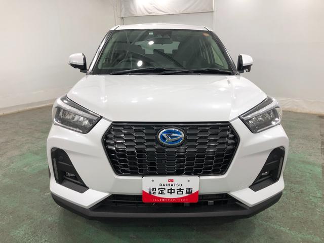 ロッキープレミアムＧ　ＨＥＶ　走行３７６８６キロ／ナビ／ドラレコ一年保証・走行距離無制限走行３７６８６キロ　フルセグナビ　ブルートゥース　全周囲カメラ　ＥＴＣ　ドラレコ　クリアランスソナー　ＬＥＤヘッドライト　オートライト　シートヒーター（埼玉県）の中古車