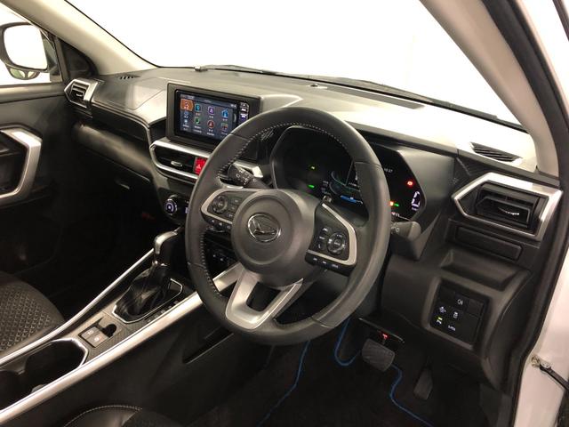 ロッキープレミアムＧ　ＨＥＶ　走行３７６８６キロ／ナビ／ドラレコ一年保証・走行距離無制限走行３７６８６キロ　フルセグナビ　ブルートゥース　全周囲カメラ　ＥＴＣ　ドラレコ　クリアランスソナー　ＬＥＤヘッドライト　オートライト　シートヒーター（埼玉県）の中古車