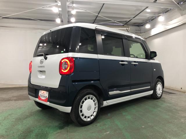 ムーヴキャンバスストライプスＧターボ　走行３０９２６キロ／車検整備付一年保証・走行距離無制限走行３０９２６キロ　ディスプレイオーディオ　ブルートゥース　バックカメラ　ドラレコ　ＥＴＣ　クリアランスソナー　オートライト　ＬＥＤヘッドライト　シートヒーター（埼玉県）の中古車