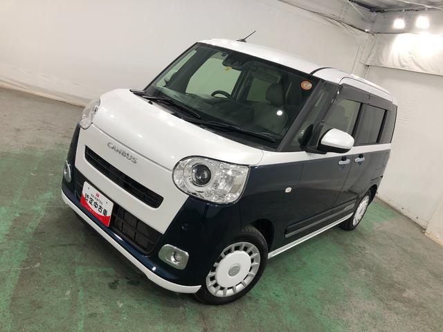 ムーヴキャンバスストライプスＧターボ　走行３０９２６キロ／車検整備付一年保証・走行距離無制限走行３０９２６キロ　ディスプレイオーディオ　ブルートゥース　バックカメラ　ドラレコ　ＥＴＣ　クリアランスソナー　オートライト　ＬＥＤヘッドライト　シートヒーター（埼玉県）の中古車