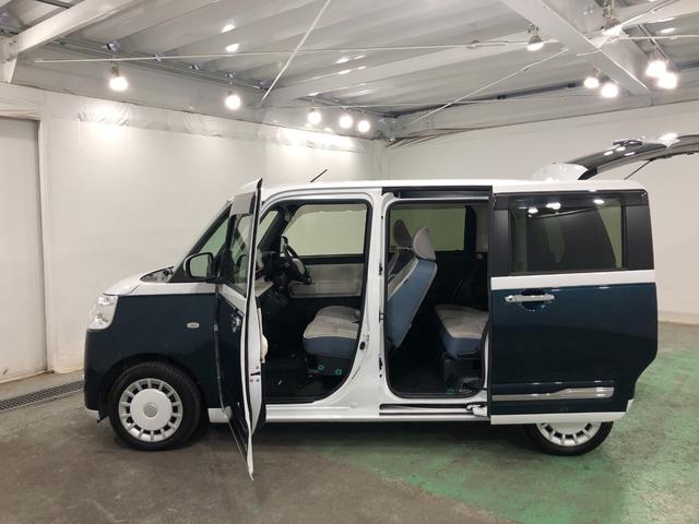 ムーヴキャンバスストライプスＧターボ　走行３０９２６キロ／車検整備付一年保証・走行距離無制限走行３０９２６キロ　ディスプレイオーディオ　ブルートゥース　バックカメラ　ドラレコ　ＥＴＣ　クリアランスソナー　オートライト　ＬＥＤヘッドライト　シートヒーター（埼玉県）の中古車