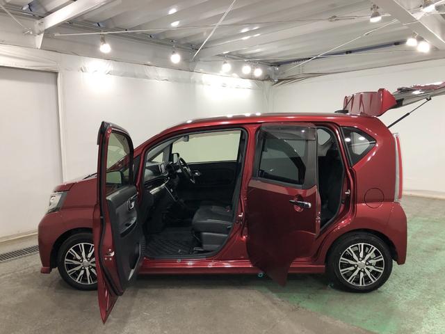 ムーヴカスタムＸ　ハイパーＳＡII　走行３７０１１キロ／雹害／ナビ一年保証・走行距離無制限走行３７０１１キロ　フルセグナビ　ブルートゥース　バックカメラ　オートライト　ＬＥＤヘッドライト　ベンチシート（埼玉県）の中古車