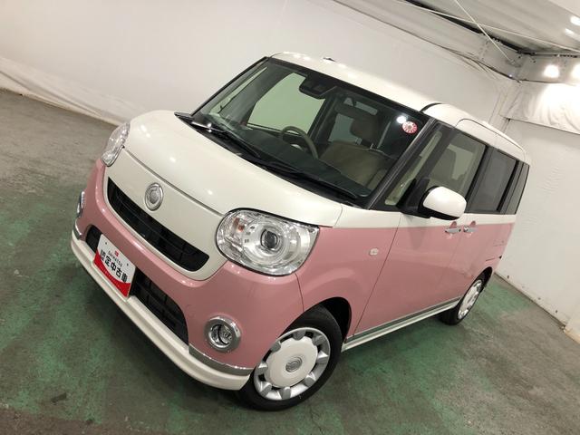 ムーヴキャンバスＧメイクアップリミテッドＳＡ３　走行３０９０５キ／車検整備付一年保証・走行距離無制限走行３０９０５キロ　車検整備付　タイヤ４本交換　ナビ　全周囲カメラ　ドラレコ　サイドエアバック　オートライト　ＬＥＤヘッドライト　両側電動スライドドア（埼玉県）の中古車