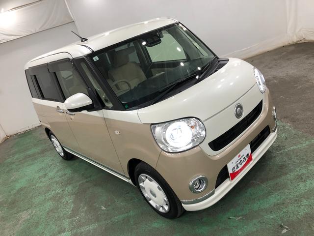 ムーヴキャンバスＧメイクアップＶＳ　ＳＡIII　走行１４１９５キロ／ナビ一年保証・走行距離無制限走行１４１９５キロ　フルセグナビ　ブルートゥース　全周囲カメラ　ドラレコ　サイドエアバック　オートライト　ＬＥＤヘッドライト　シートヒーター　両側電動スライドドア（埼玉県）の中古車