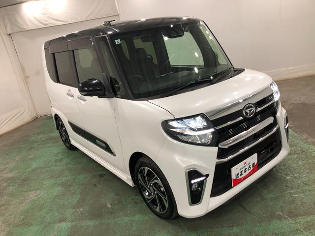 タントカスタムＲＳスタイルセレクション　走行２１５００キロ／ナビ一年保証・走行距離無制限走行２１５００キロフルセグナビ　ブルートゥース　全周囲カメラ　ドラレコ　ＥＴＣ　オートライト　ＬＥＤヘッドライト　クリアランスソナー　シートヒーター　両側電動スライドドア（埼玉県）の中古車