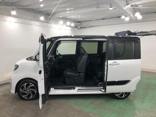 タントカスタムＲＳスタイルセレクション　走行２１５００キロ／ナビ一年保証・走行距離無制限走行２１５００キロフルセグナビ　ブルートゥース　全周囲カメラ　ドラレコ　ＥＴＣ　オートライト　ＬＥＤヘッドライト　クリアランスソナー　シートヒーター　両側電動スライドドア（埼玉県）の中古車