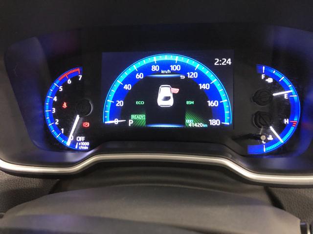 カローラスポーツハイブリッドＧ　Ｚ　走行４１４２０キロ／ナビ／ドラレコ一年保証・走行距離無制限走行４１４２０キロ　フルセグナビ　ブルートゥース　バックカメラ　ドラレコ　サイドエアバック　クリアランスソナー　オートライト　ＬＥＤヘッドライト　シートヒーター（埼玉県）の中古車