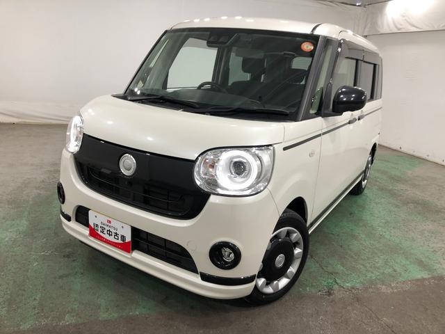 ムーヴキャンバスＧブラックアクセントＶＳ　ＳＡIII　走行２３０２６キロ１年保証距離無制限　走行距離２３０２６キロ　純正フルセグナビ　パノラマモニター　ドラレコ　純正マット　サイドエアバッグ　ＬＥＤヘッドランプ　アイドリングストップ　シートヒーター　両側電動スライドドア（埼玉県）の中古車