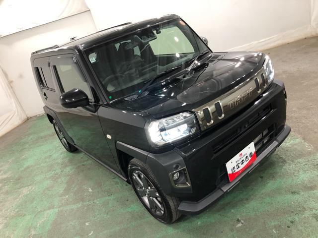 タフトGターボ ダーククロムベンチャー 駐車支援機能付ディスプレイ9インチディスプレイオーディオ パノラマモニター スマートパノラマパーキング機能 ブルートゥース ドラレコ クリアランスソナー オートライト LEDヘッドライト シートヒーター スマアシ 1年保証(埼玉県)の中古車