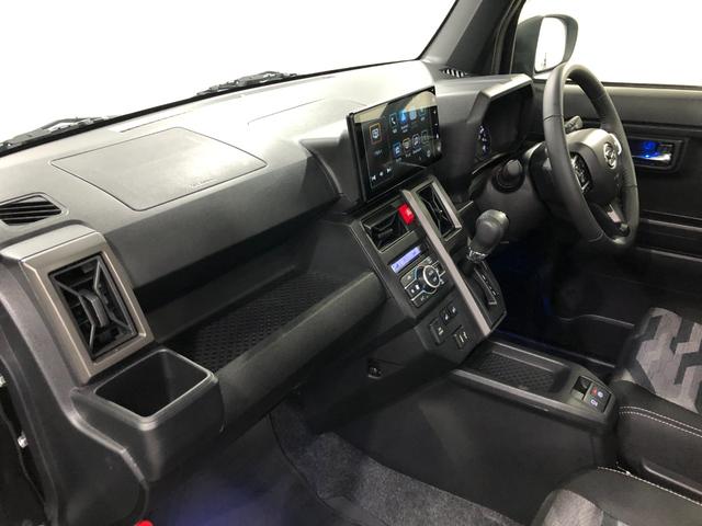 タフトGターボ ダーククロムベンチャー 駐車支援機能付ディスプレイ9インチディスプレイオーディオ パノラマモニター スマートパノラマパーキング機能 ブルートゥース ドラレコ クリアランスソナー オートライト LEDヘッドライト シートヒーター スマアシ 1年保証(埼玉県)の中古車