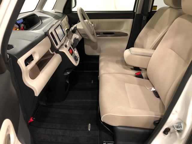 ムーヴキャンバスＧメイクアップリミテッド　ＳＡIII　走行２８０６９キロ一年保証・走行距離無制限走行２８０６９キロ　タイヤ４本交換　フルセグナビ　ブルートゥース　全周囲カメラ　ドラレコ　オートライト　ＬＥＤヘッドライト　ベンチシート　両側電動スライドドア（埼玉県）の中古車