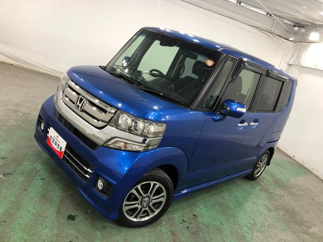 N−BOXカスタムG・Lパッケージ 走行46993キロ/ワンセグナビ/マット1年保証距離無制限 走行距離46993キロ ワンセグナビ バックカメラ 純正マット サイドエアバッグ オートライト HIDヘッドランプ 片側電動スライドドア 電動格納式ドアミラー(埼玉県)の中古車