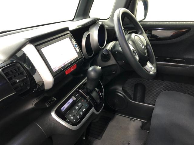 N−BOXカスタムG・Lパッケージ 走行46993キロ/ワンセグナビ/マット1年保証距離無制限 走行距離46993キロ ワンセグナビ バックカメラ 純正マット サイドエアバッグ オートライト HIDヘッドランプ 片側電動スライドドア 電動格納式ドアミラー(埼玉県)の中古車