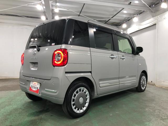 ムーヴキャンバスセオリーＧターボ　走行７８９９キロ／ディスプレイオーディオ１年保証距離無制限　走行距離７８９９キロ　ディスプレイオーディオ　バックカメラ　ドラレコ　純正マット　サイドエアバッグ　ＬＥＤヘッドランプ　アイドリングストップ　シートヒーター　両側電動スライドドア（埼玉県）の中古車