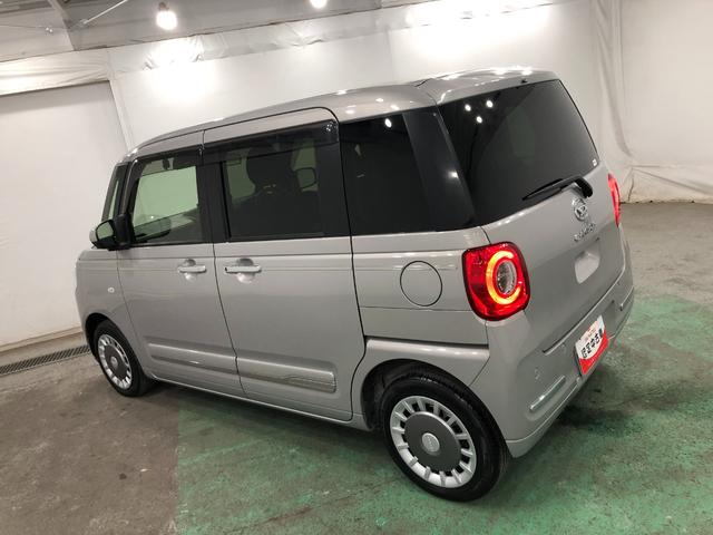 ムーヴキャンバスセオリーＧターボ　走行７８９９キロ／ディスプレイオーディオ１年保証距離無制限　走行距離７８９９キロ　ディスプレイオーディオ　バックカメラ　ドラレコ　純正マット　サイドエアバッグ　ＬＥＤヘッドランプ　アイドリングストップ　シートヒーター　両側電動スライドドア（埼玉県）の中古車